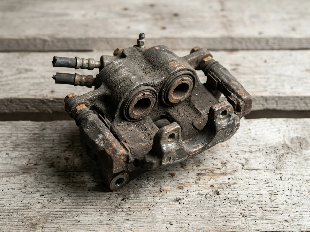 Kia Picanto rear brake caliper and discs